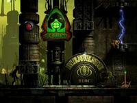 une photo d'Ã©cran de Oddworld - L exode d Abe sur Sony Playstation